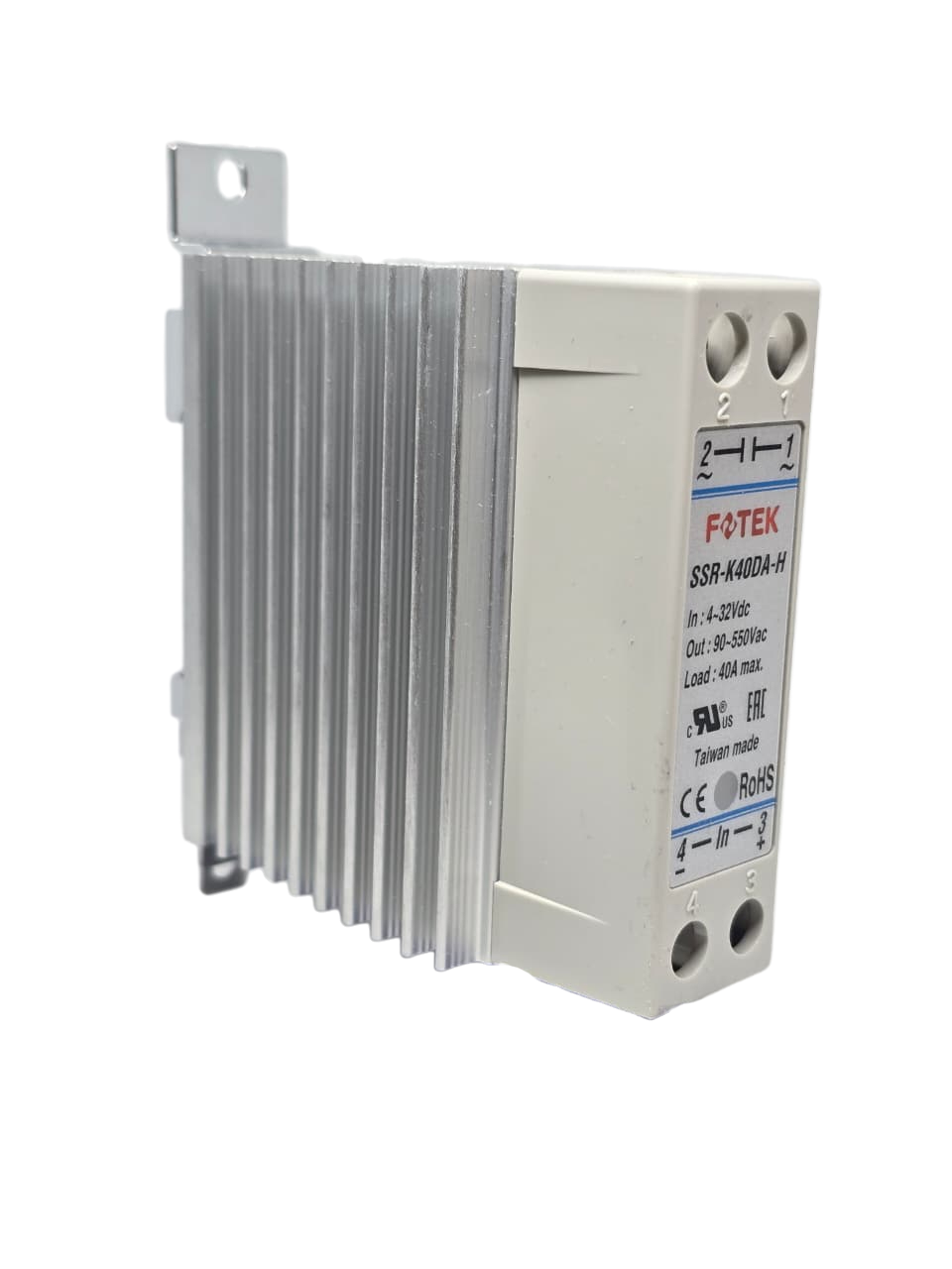 RELÉ DE ESTADO SÓLIDO FOTEK 40A